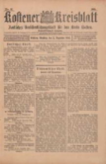Kostener Kreisblatt: amtliches Ver&ouml;ffentlichungsblatt f&uuml;r den Kreis Kosten 1901.12.03 Jg.36 Nr97