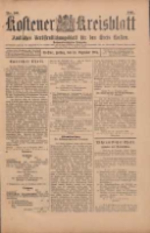 Kostener Kreisblatt: amtliches Veröffentlichungsblatt für den Kreis Kosten 1901.12.13 Jg.36 Nr100