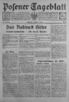 Posener Tageblatt 1933.02.01 Jg.72 Nr26