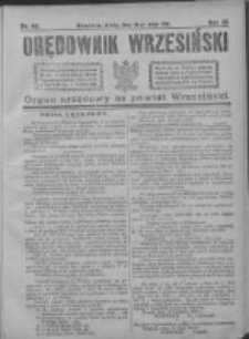 Orędownik Wrzesiński 1921.05.18 R.3 Nr40