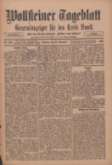 Wollsteiner Tageblatt: Generalanzeiger f&uuml;r den Kreis Bomst: mit der Gratis-Beilage: "Bl&auml;tter und Bl&uuml;ten" 1910.09.27 Nr226