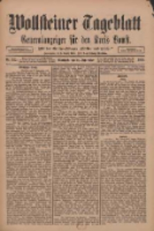 Wollsteiner Tageblatt: Generalanzeiger f&uuml;r den Kreis Bomst: mit der Gratis-Beilage: "Bl&auml;tter und Bl&uuml;ten" 1910.09.28 Nr227
