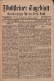 Wollsteiner Tageblatt: Generalanzeiger für den Kreis Bomst: mit der Gratis-Beilage: "Blätter und Blüten" 1910.09.28 Nr227