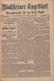 Wollsteiner Tageblatt: Generalanzeiger f&uuml;r den Kreis Bomst: mit der Gratis-Beilage: "Bl&auml;tter und Bl&uuml;ten" 1910.09.29 Nr228