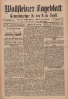 Wollsteiner Tageblatt: Generalanzeiger f&uuml;r den Kreis Bomst: mit der Gratis-Beilage: "Bl&auml;tter und Bl&uuml;ten" 1910.09.30 Nr229