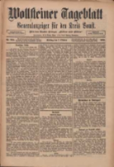 Wollsteiner Tageblatt: Generalanzeiger f&uuml;r den Kreis Bomst: mit der Gratis-Beilage: "Bl&auml;tter und Bl&uuml;ten" 1910.10.07 Nr235
