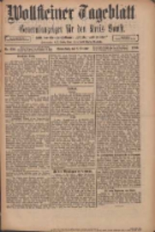 Wollsteiner Tageblatt: Generalanzeiger f&uuml;r den Kreis Bomst: mit der Gratis-Beilage: "Bl&auml;tter und Bl&uuml;ten" 1910.10.08 Nr236