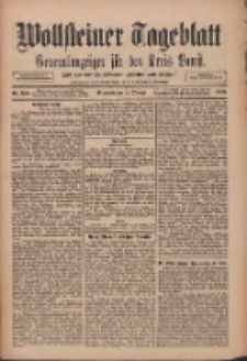 Wollsteiner Tageblatt: Generalanzeiger f&uuml;r den Kreis Bomst: mit der Gratis-Beilage: "Bl&auml;tter und Bl&uuml;ten" 1910.10.12 Nr239