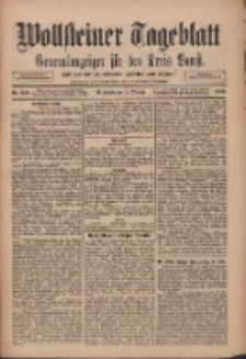 Wollsteiner Tageblatt: Generalanzeiger für den Kreis Bomst: mit der Gratis-Beilage: "Blätter und Blüten" 1910.10.12 Nr239