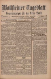 Wollsteiner Tageblatt: Generalanzeiger f&uuml;r den Kreis Bomst: mit der Gratis-Beilage: "Bl&auml;tter und Bl&uuml;ten" 1910.10.13 Nr240