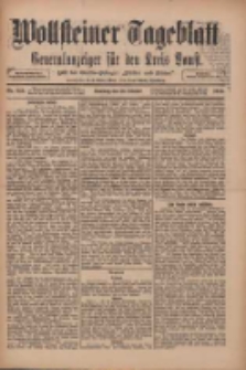 Wollsteiner Tageblatt: Generalanzeiger für den Kreis Bomst: mit der Gratis-Beilage: "Blätter und Blüten" 1910.10.16 Nr243