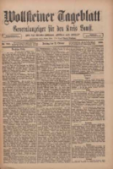Wollsteiner Tageblatt: Generalanzeiger für den Kreis Bomst: mit der Gratis-Beilage: "Blätter und Blüten" 1910.10.21 Nr247