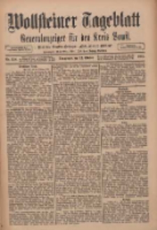 Wollsteiner Tageblatt: Generalanzeiger f&uuml;r den Kreis Bomst: mit der Gratis-Beilage: "Bl&auml;tter und Bl&uuml;ten" 1910.10.22 Nr248