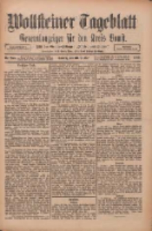 Wollsteiner Tageblatt: Generalanzeiger für den Kreis Bomst: mit der Gratis-Beilage: "Blätter und Blüten" 1910.10.30 Nr255