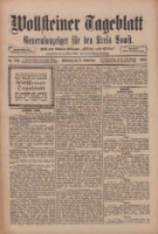 Wollsteiner Tageblatt: Generalanzeiger f&uuml;r den Kreis Bomst: mit der Gratis-Beilage: "Bl&auml;tter und Bl&uuml;ten" 1910.11.02 Nr257