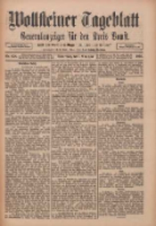Wollsteiner Tageblatt: Generalanzeiger für den Kreis Bomst: mit der Gratis-Beilage: "Blätter und Blüten" 1910.11.03 Nr258