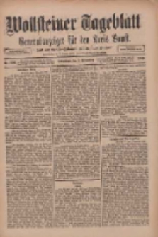 Wollsteiner Tageblatt: Generalanzeiger f&uuml;r den Kreis Bomst: mit der Gratis-Beilage: "Bl&auml;tter und Bl&uuml;ten" 1910.11.05 Nr260