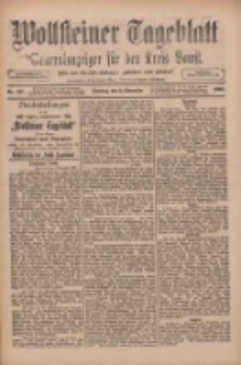 Wollsteiner Tageblatt: Generalanzeiger f&uuml;r den Kreis Bomst: mit der Gratis-Beilage: "Bl&auml;tter und Bl&uuml;ten" 1910.11.06 Nr261