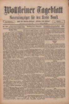 Wollsteiner Tageblatt: Generalanzeiger f&uuml;r den Kreis Bomst: mit der Gratis-Beilage: "Bl&auml;tter und Bl&uuml;ten" 1910.11.08 Nr262