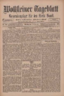 Wollsteiner Tageblatt: Generalanzeiger f&uuml;r den Kreis Bomst: mit der Gratis-Beilage: "Bl&auml;tter und Bl&uuml;ten" 1910.11.15 Nr268