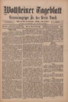 Wollsteiner Tageblatt: Generalanzeiger für den Kreis Bomst: mit der Gratis-Beilage: "Blätter und Blüten" 1910.11.18 Nr270
