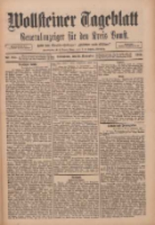 Wollsteiner Tageblatt: Generalanzeiger f&uuml;r den Kreis Bomst: mit der Gratis-Beilage: "Bl&auml;tter und Bl&uuml;ten" 1910.11.19 Nr271