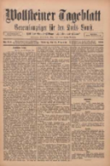 Wollsteiner Tageblatt: Generalanzeiger f&uuml;r den Kreis Bomst: mit der Gratis-Beilage: "Bl&auml;tter und Bl&uuml;ten" 1910.11.20 Nr272