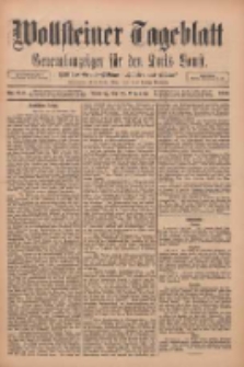 Wollsteiner Tageblatt: Generalanzeiger für den Kreis Bomst: mit der Gratis-Beilage: "Blätter und Blüten" 1910.11.20 Nr272