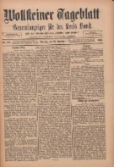 Wollsteiner Tageblatt: Generalanzeiger f&uuml;r den Kreis Bomst: mit der Gratis-Beilage: "Bl&auml;tter und Bl&uuml;ten" 1910.11.22 Nr273
