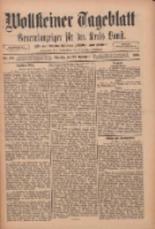 Wollsteiner Tageblatt: Generalanzeiger für den Kreis Bomst: mit der Gratis-Beilage: "Blätter und Blüten" 1910.11.22 Nr273