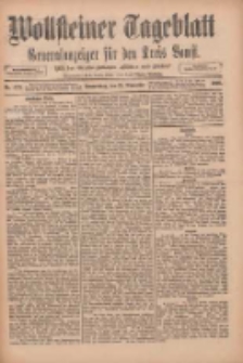 Wollsteiner Tageblatt: Generalanzeiger f&uuml;r den Kreis Bomst: mit der Gratis-Beilage: "Bl&auml;tter und Bl&uuml;ten" 1910.11.24 Nr275