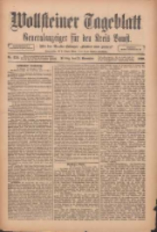 Wollsteiner Tageblatt: Generalanzeiger f&uuml;r den Kreis Bomst: mit der Gratis-Beilage: "Bl&auml;tter und Bl&uuml;ten" 1910.11.25 Nr276