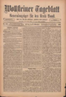 Wollsteiner Tageblatt: Generalanzeiger für den Kreis Bomst: mit der Gratis-Beilage: "Blätter und Blüten" 1910.11.25 Nr276