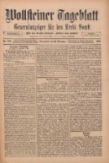 Wollsteiner Tageblatt: Generalanzeiger f&uuml;r den Kreis Bomst: mit der Gratis-Beilage: "Bl&auml;tter und Bl&uuml;ten" 1910.11.26 Nr277