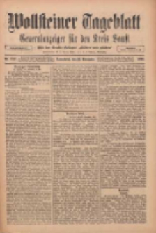 Wollsteiner Tageblatt: Generalanzeiger für den Kreis Bomst: mit der Gratis-Beilage: "Blätter und Blüten" 1910.11.26 Nr277