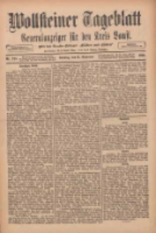 Wollsteiner Tageblatt: Generalanzeiger f&uuml;r den Kreis Bomst: mit der Gratis-Beilage: "Bl&auml;tter und Bl&uuml;ten" 1910.11.27 Nr278