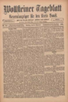 Wollsteiner Tageblatt: Generalanzeiger für den Kreis Bomst: mit der Gratis-Beilage: "Blätter und Blüten" 1910.11.27 Nr278
