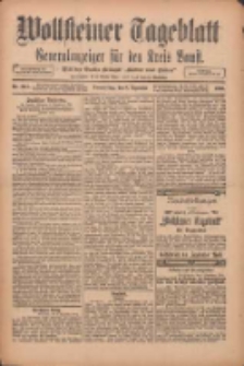 Wollsteiner Tageblatt: Generalanzeiger f&uuml;r den Kreis Bomst: mit der Gratis-Beilage: "Bl&auml;tter und Bl&uuml;ten" 1910.12.08 Nr287