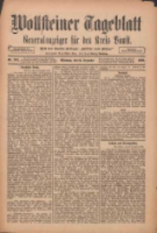 Wollsteiner Tageblatt: Generalanzeiger f&uuml;r den Kreis Bomst: mit der Gratis-Beilage: "Bl&auml;tter und Bl&uuml;ten" 1910.12.14 Nr292