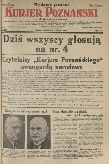 Kurier Poznański 1930.11.16 R.25 nr 530