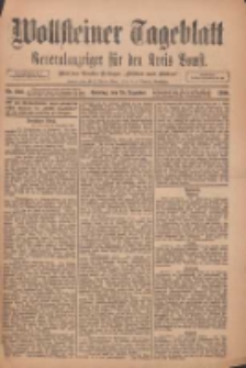 Wollsteiner Tageblatt: Generalanzeiger f&uuml;r den Kreis Bomst: mit der Gratis-Beilage: "Bl&auml;tter und Bl&uuml;ten" 1910.12.25 Nr302