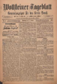 Wollsteiner Tageblatt: Generalanzeiger f&uuml;r den Kreis Bomst: mit der Gratis-Beilage: "Bl&auml;tter und Bl&uuml;ten" 1911.01.03 Nr2