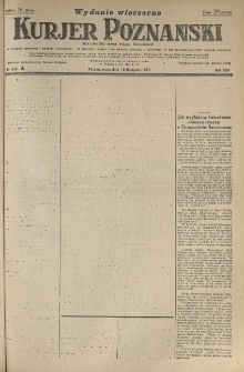 Kurier Poznański 1930.11.19 R.25 nr 535