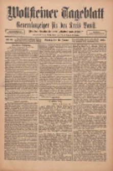 Wollsteiner Tageblatt: Generalanzeiger f&uuml;r den Kreis Bomst: mit der Gratis-Beilage: "Bl&auml;tter und Bl&uuml;ten" 1911.01.15 Nr13