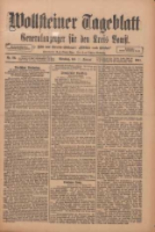 Wollsteiner Tageblatt: Generalanzeiger f&uuml;r den Kreis Bomst: mit der Gratis-Beilage: "Bl&auml;tter und Bl&uuml;ten" 1911.01.31 Nr26