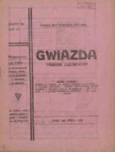 Gwiazda: ilustrowany tygodnik popularny, poświęcony nauce, literaturze, sztuce, sprawom społecznym, godziwej rozrywce 1923.07.22 R.22 Nr29