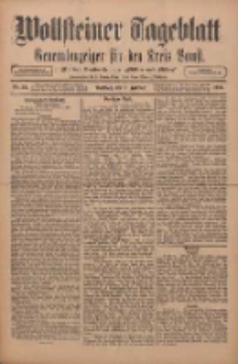 Wollsteiner Tageblatt: Generalanzeiger f&uuml;r den Kreis Bomst: mit der Gratis-Beilage: "Bl&auml;tter und Bl&uuml;ten" 1911.02.07 Nr32