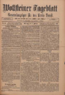 Wollsteiner Tageblatt: Generalanzeiger f&uuml;r den Kreis Bomst: mit der Gratis-Beilage: "Bl&auml;tter und Bl&uuml;ten" 1911.02.08 Nr33