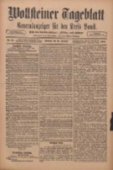 Wollsteiner Tageblatt: Generalanzeiger f&uuml;r den Kreis Bomst: mit der Gratis-Beilage: "Bl&auml;tter und Bl&uuml;ten" 1911.02.10 Nr35