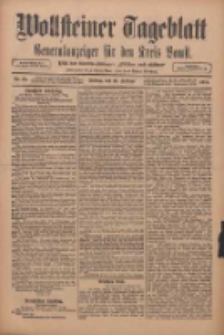 Wollsteiner Tageblatt: Generalanzeiger für den Kreis Bomst: mit der Gratis-Beilage: "Blätter und Blüten" 1911.02.10 Nr35